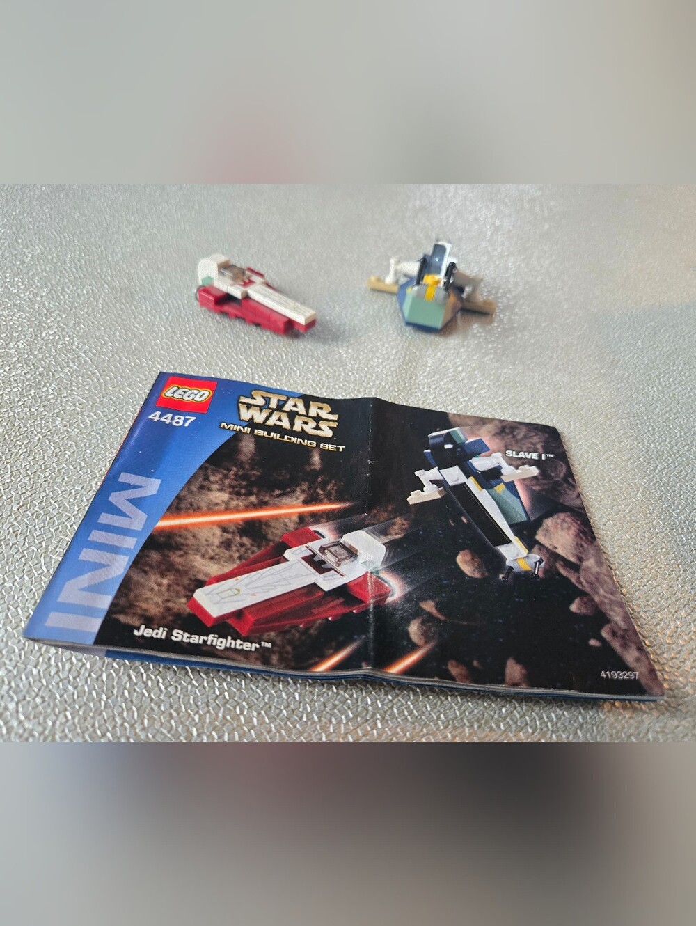 ⭐️4487 Vintage LEGO Star Wars Jedi Starfighter Mini Building Set⭐️